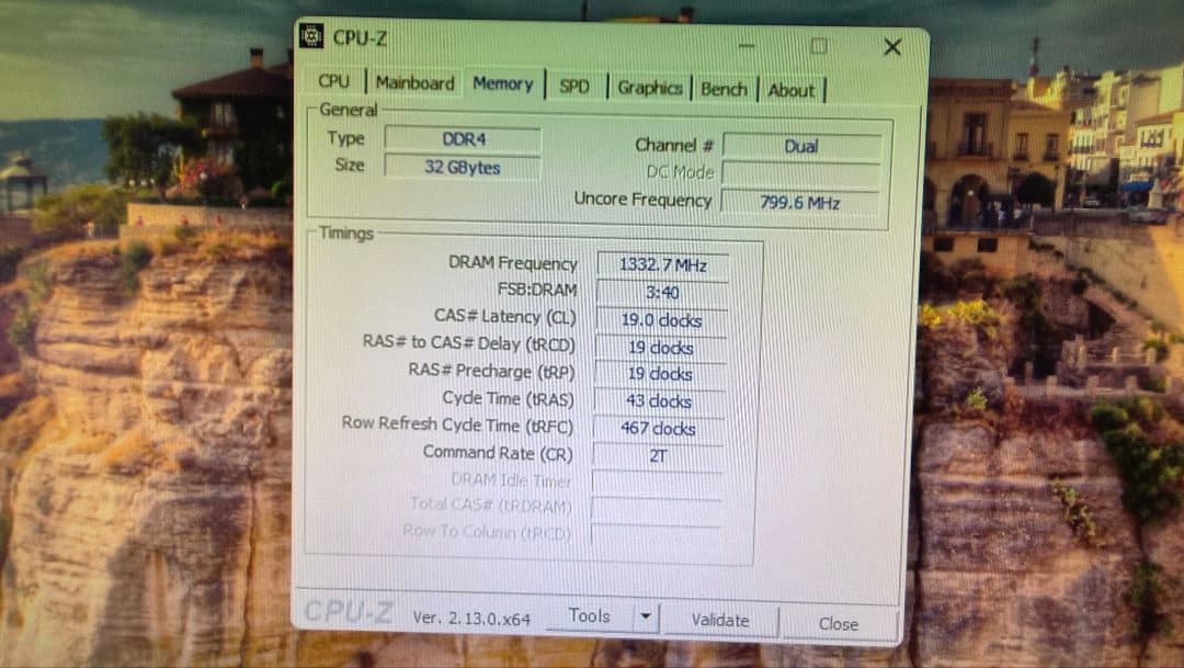 DDR4 8GBx4枚 32GB pc4-2666V 動作確認済み ②