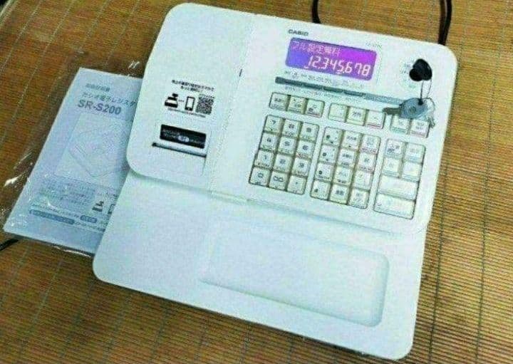 カシオレジスター　SR-S200　最新機種　スマホ設定売上管理　110166