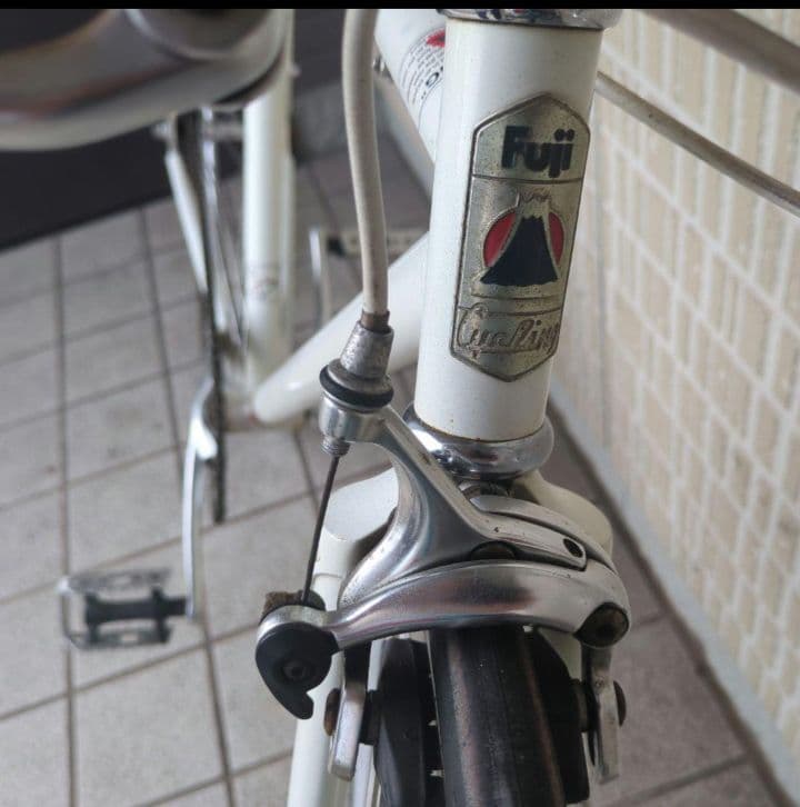 【フレームのみ】Fuji Feather(フジフェザー) ホワイト ピストバイク