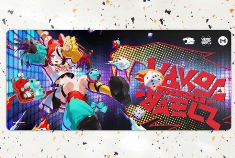 【新品】ハコス・ベールズ PCケース＋マウスパッド HAKOS BAELZ