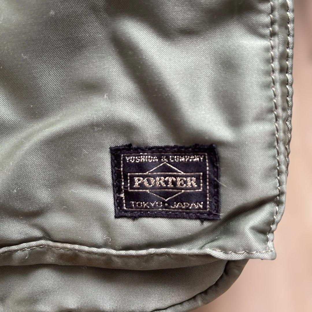 POTER TANKER オリーブグリーン ショルダーバッグ