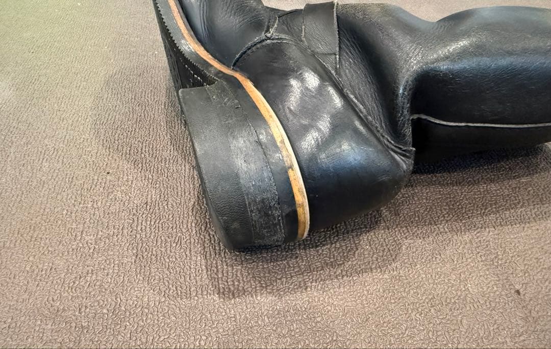 Chippewa チペワ　エンジニアブーツ　レザー茶芯 黒タグ26cm相当