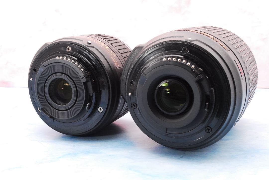 ニコン D3400★Wレンズ★一眼レフカメラ★Bluetooth搭載