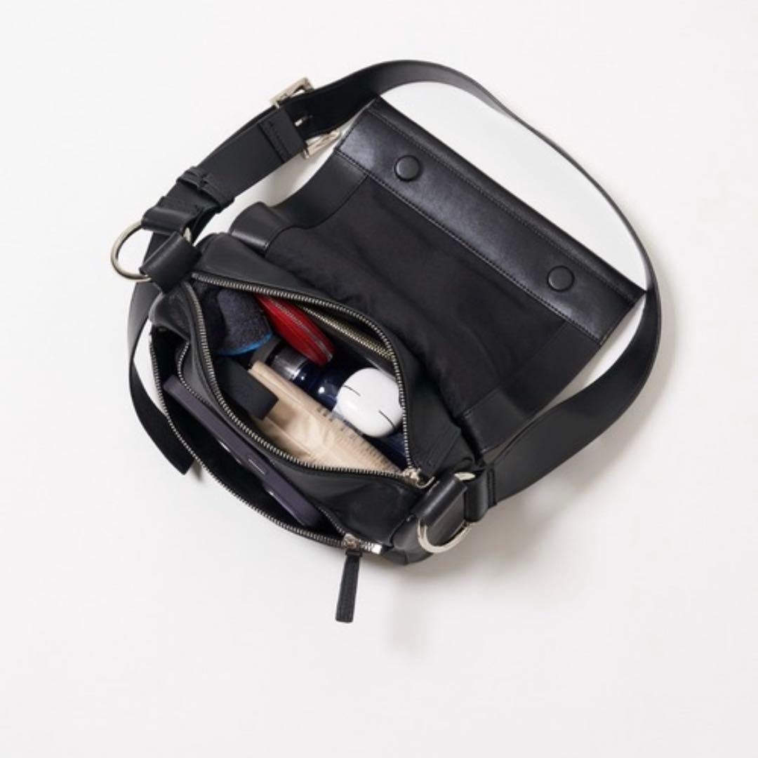 【美品】ビアズリー ボディバッグ ブラック