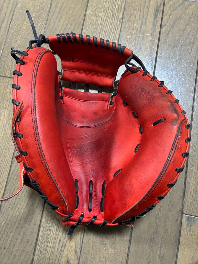 玉澤謹製　佐川作　硬式グローブ キャッチャーミット　TAMAZAWA