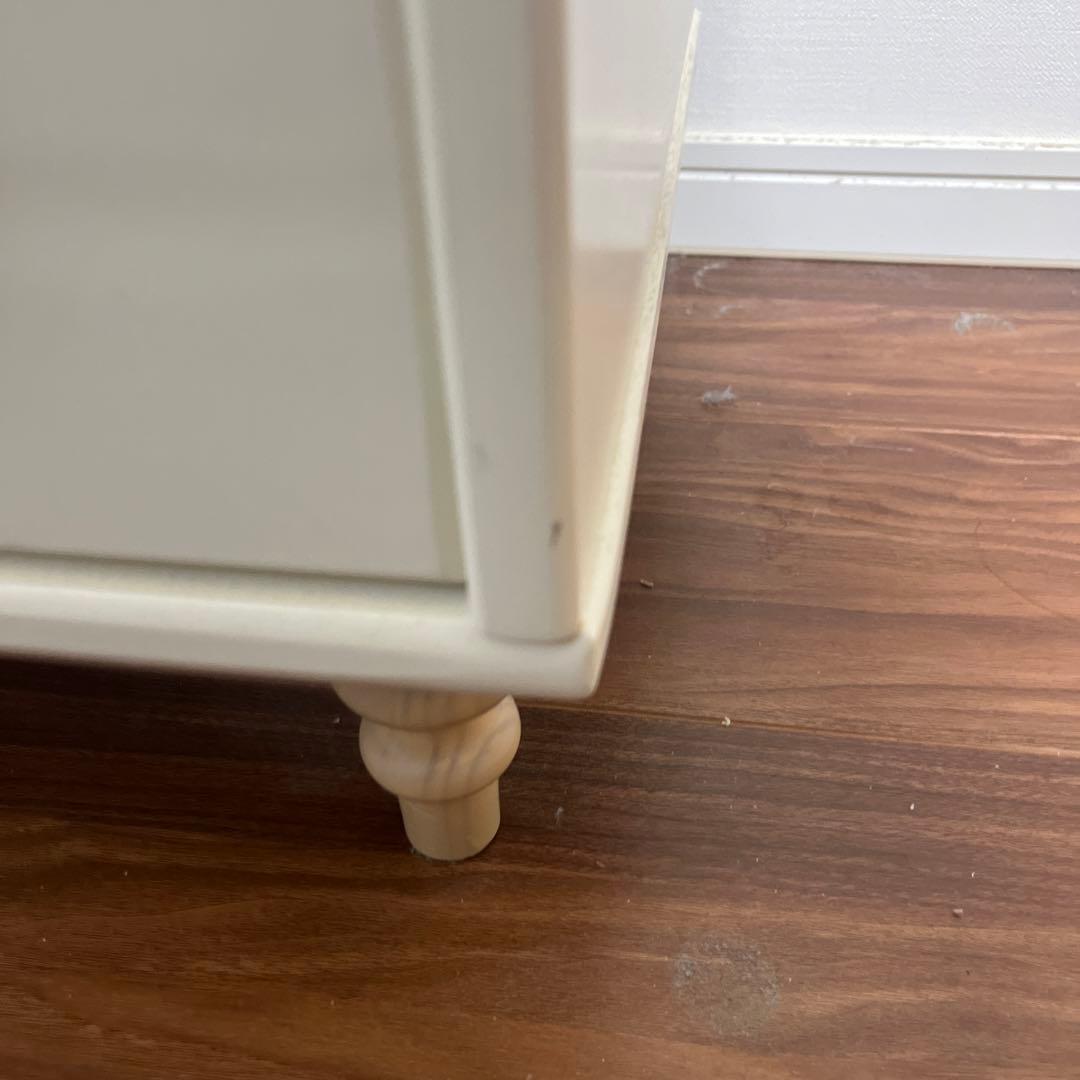 フランフラン　ホワイト5段 チェスト 現行商品