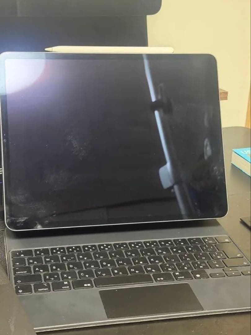 iPad pro 12.9 m2 256gb キーボード ペン スペースグレー