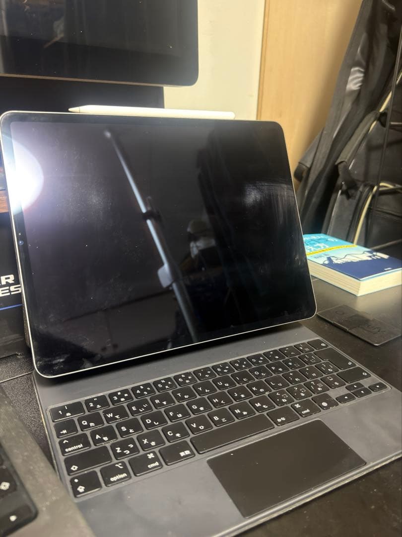 iPad pro 12.9 m2 256gb キーボード ペン スペースグレー