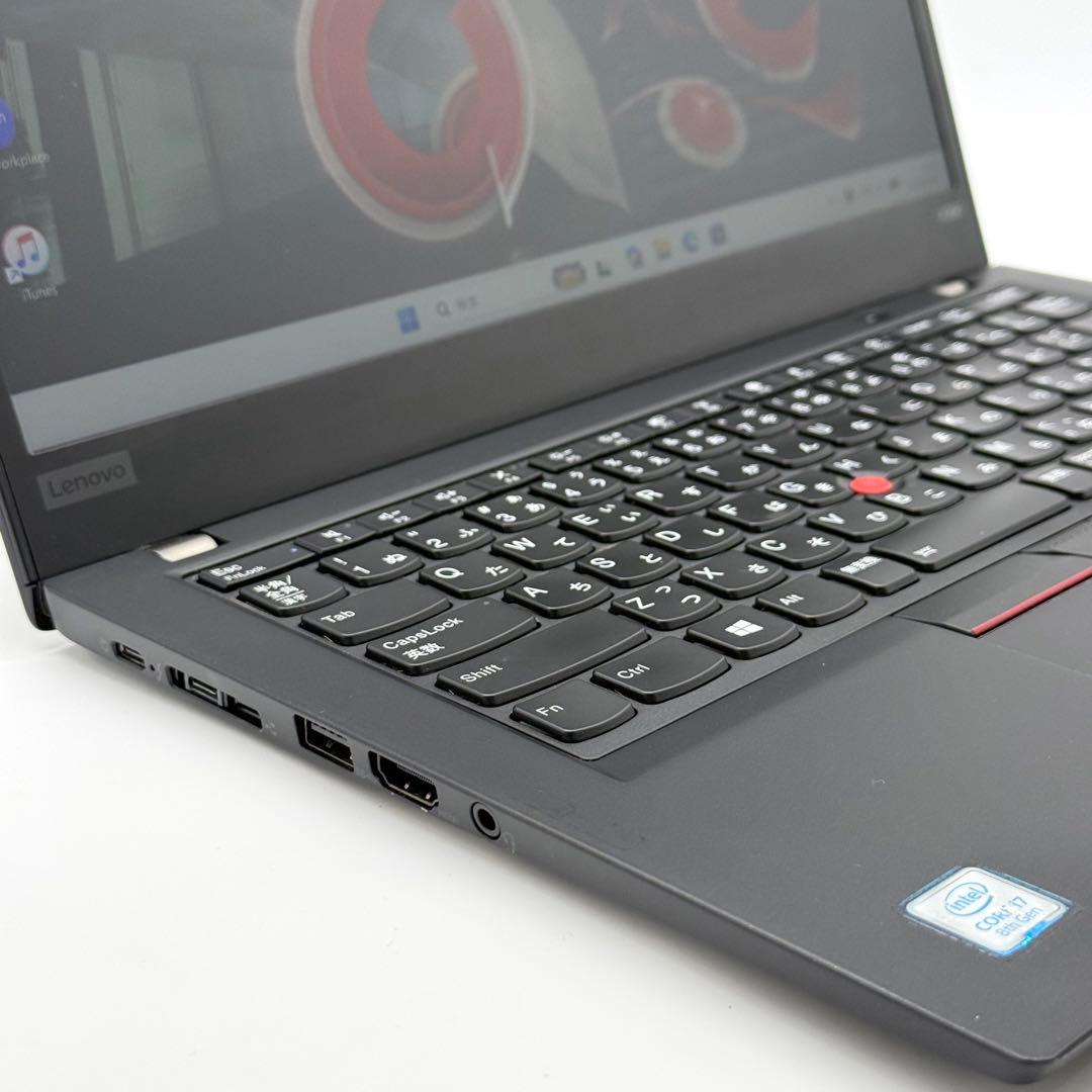 準美品 ThinkPad 第8世代i7 16GB SSD512 11pro 軽量
