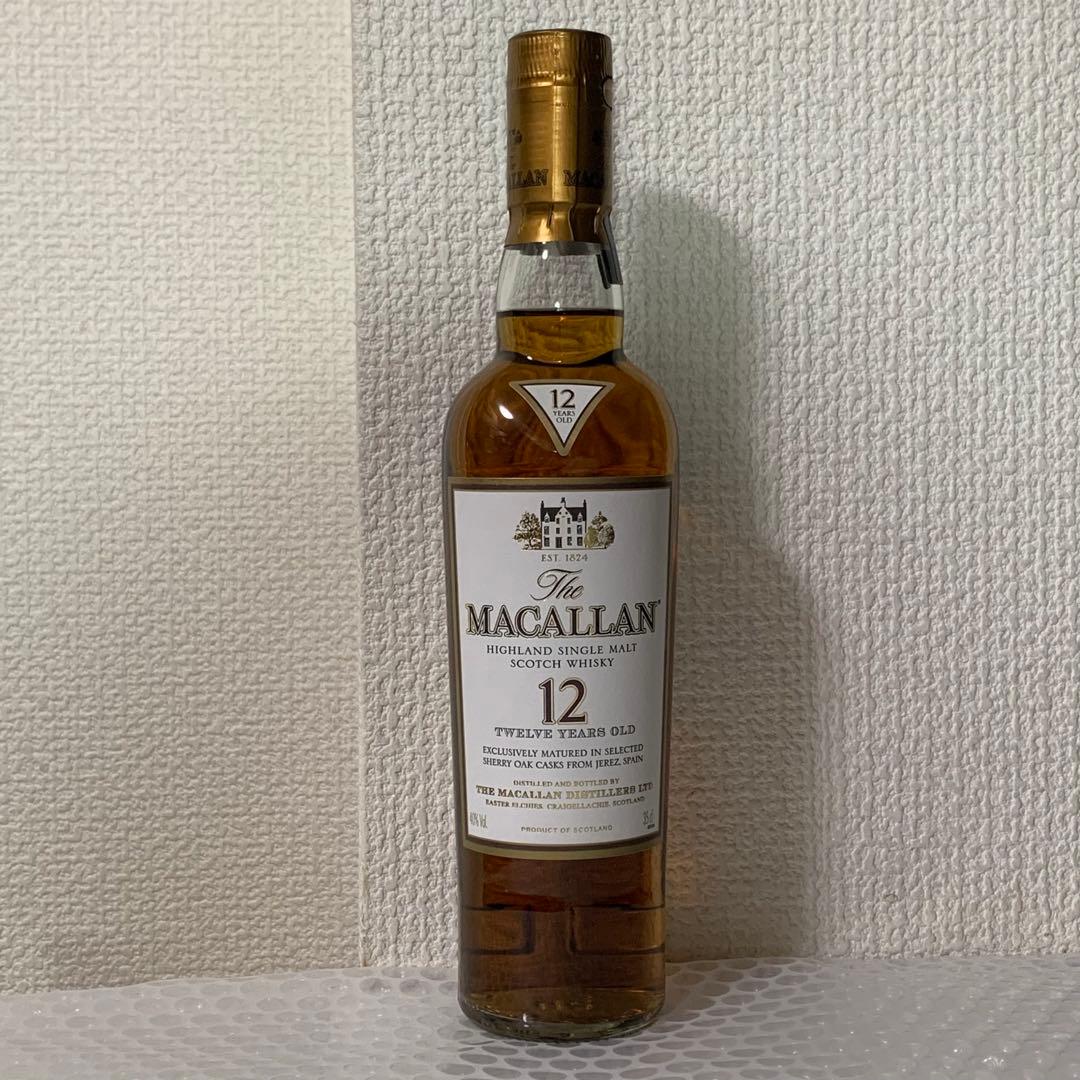 ⭐️贅沢品⭐️マッカラン⭐️シェリーオークカスク⭐️12年⭐️ハーフ⭐️ウイスキー⭐️350⭐️