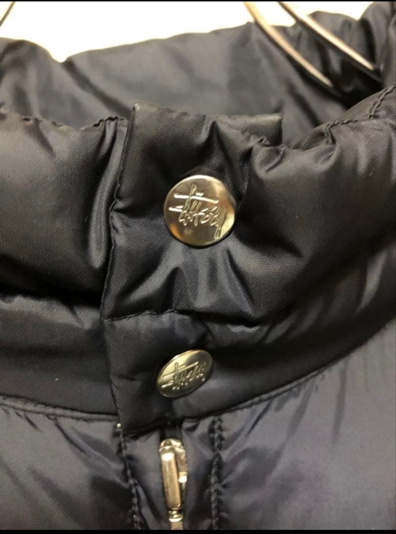 old stussy ダウンジャケット 90s 紺タグ