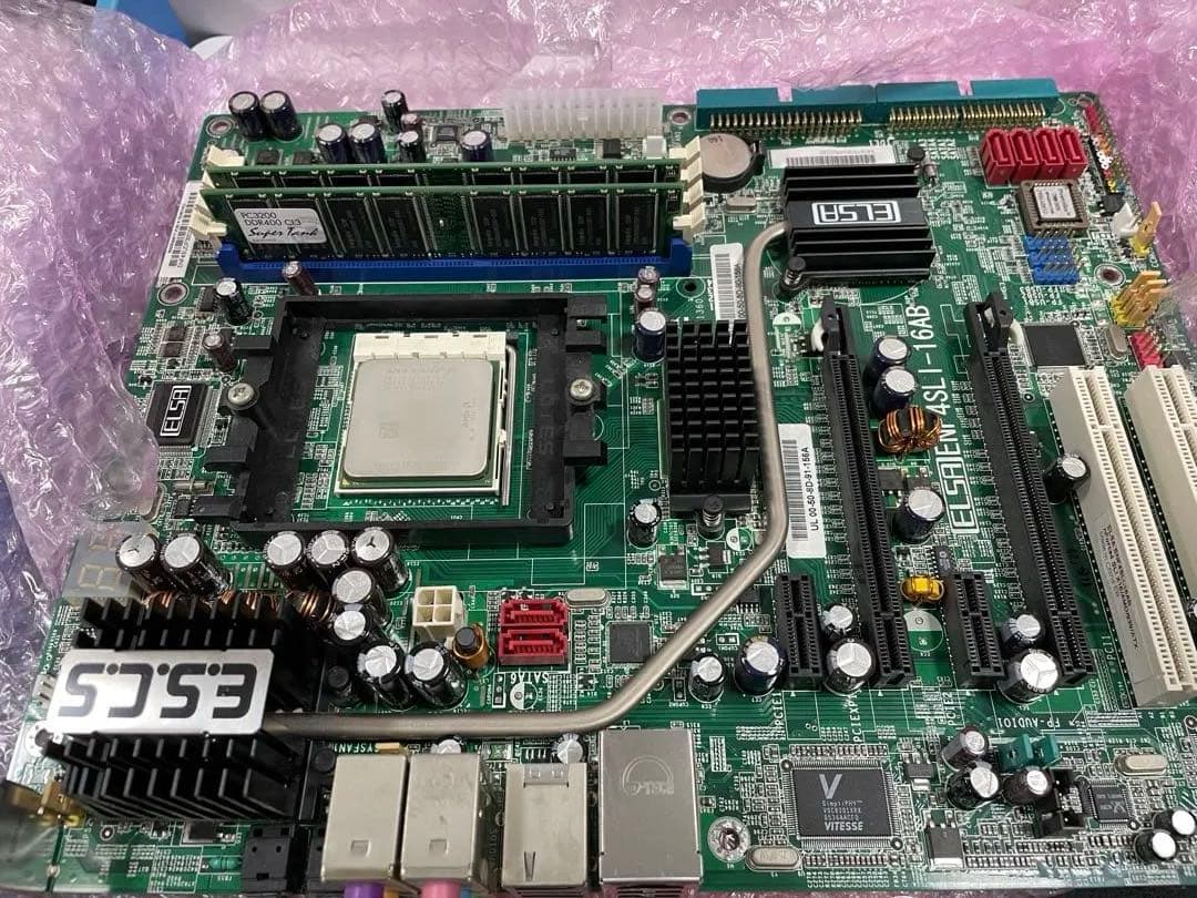 超希少ELSA QUALITIMO ENF4SLI-16AR レトロマザーボード