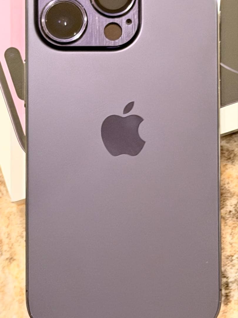 Apple iPhone 14 Pro SIMフリー　ディープパープル 本体＆箱