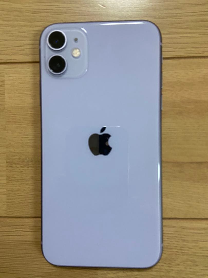 iPhone11 128GB パープル　simフリー「美品」