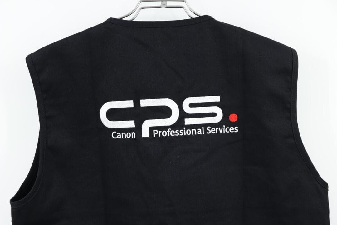 2XL新品 キャノン キヤノン CANON CPS ベスト コットン ブラック