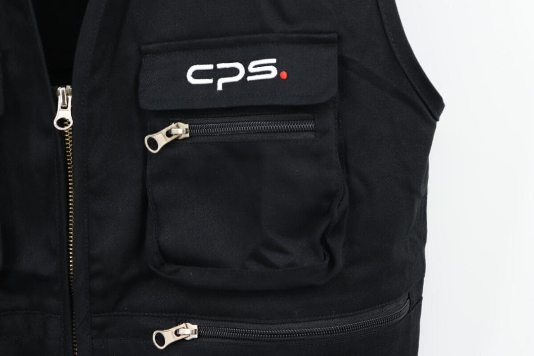 2XL新品 キャノン キヤノン CANON CPS ベスト コットン ブラック