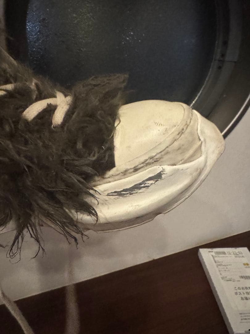 靴 rickowens fur boots