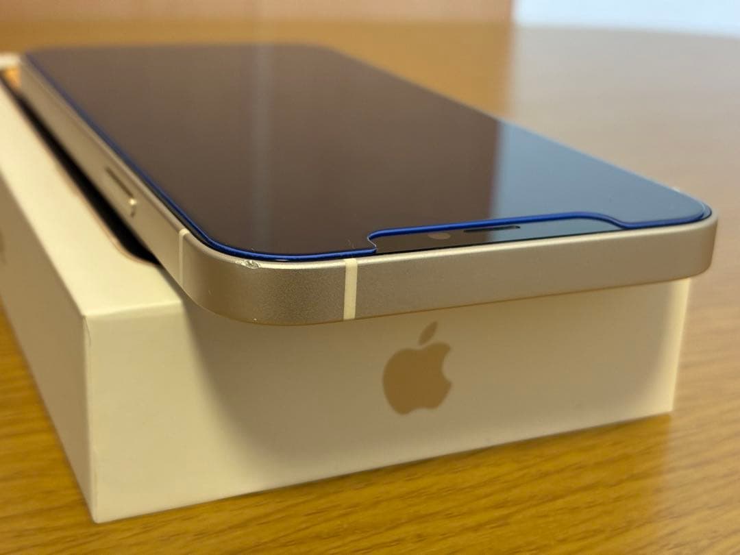 iPhone12 64GB ホワイト SIMフリー 箱 iFace付