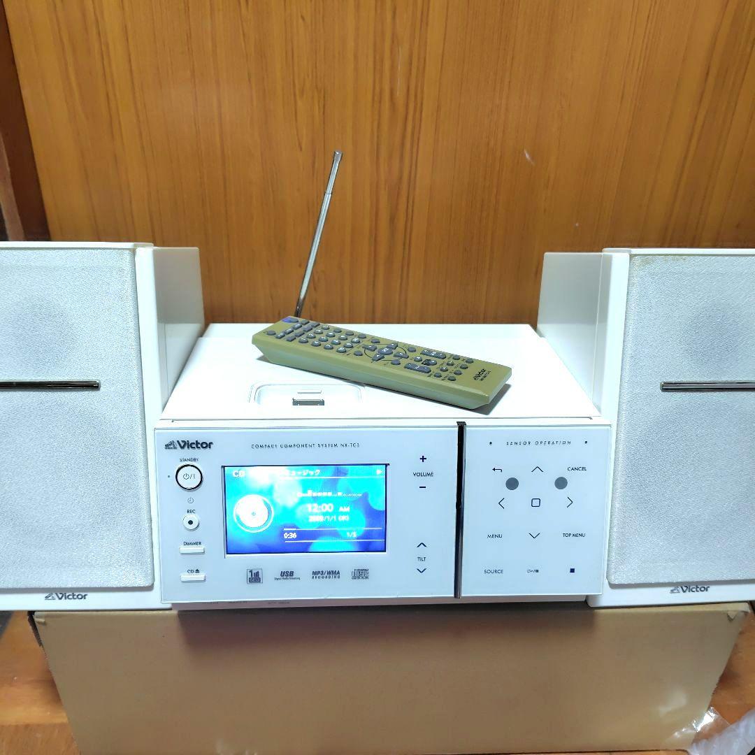 Victor ■ミニコンポ USB ワンセグ 画像表示 NX-TC3