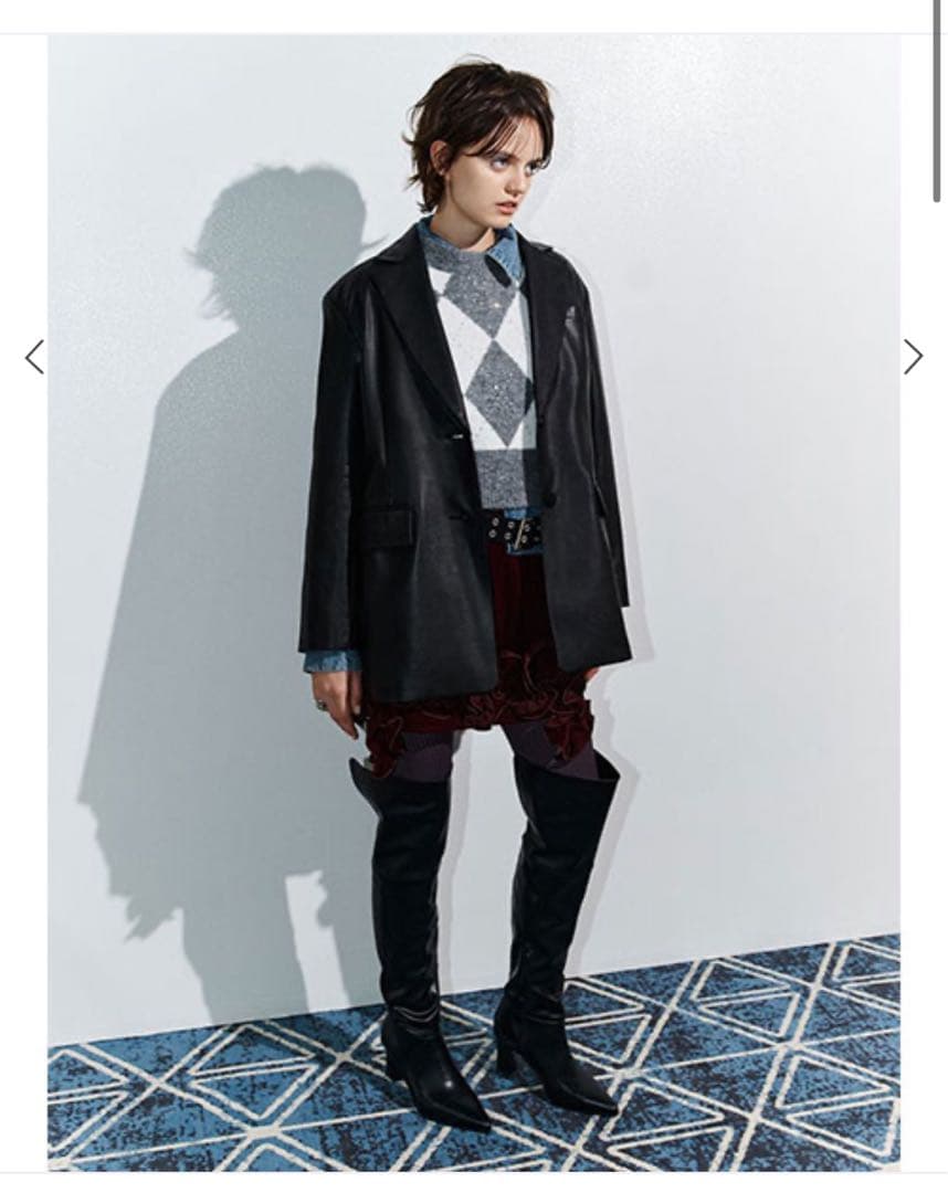 バリエーションボータイシャツ ブラック