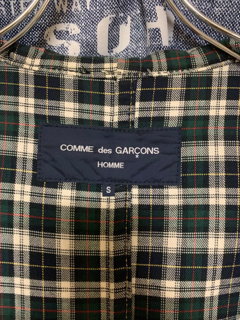comme des garcons homme モッズコート　着画像あり