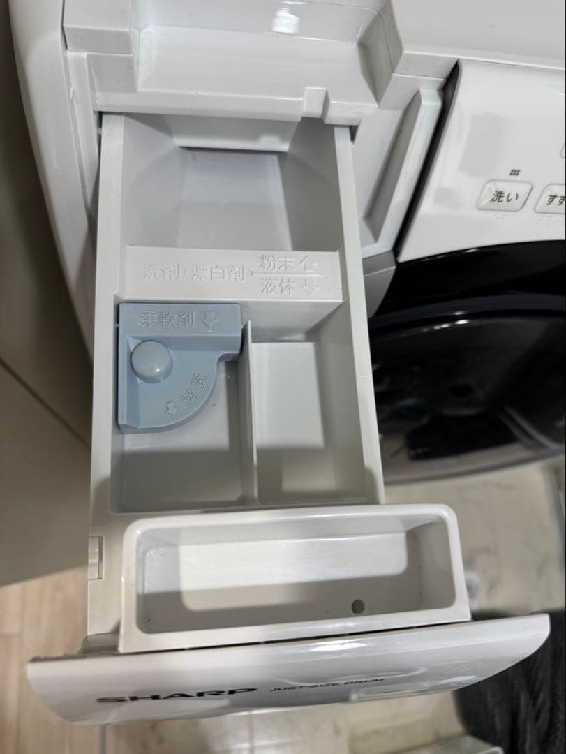 Momo出品　SHARP ドラム式洗濯機 ※12/18-21で発送