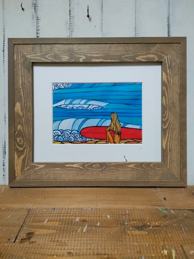 ロフト　ヘザーブラウン　枠MLドリフトウッド　フレーム　額縁