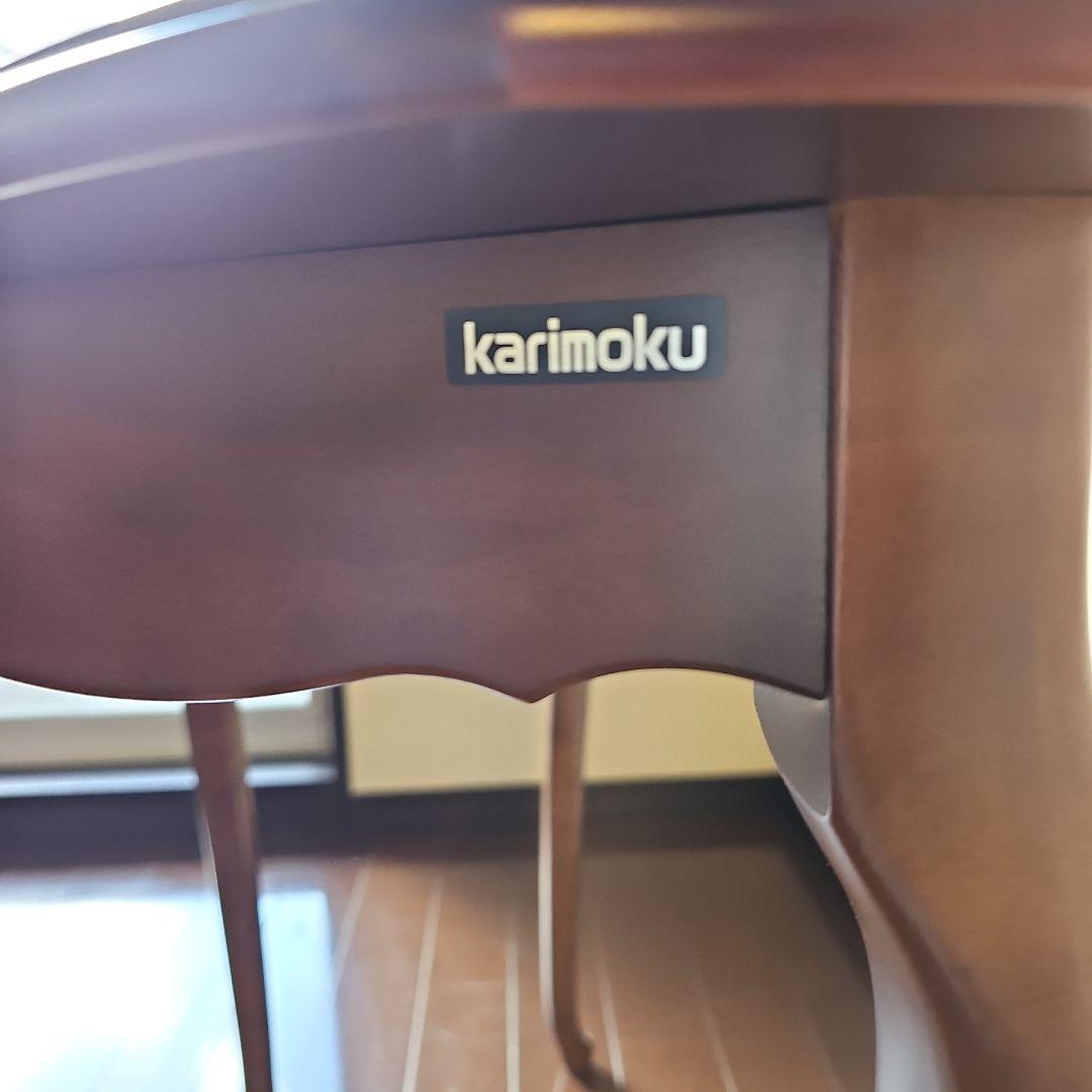 カリモク コロニアル　コーナーテーブル 猫脚　karimoku アンティーク