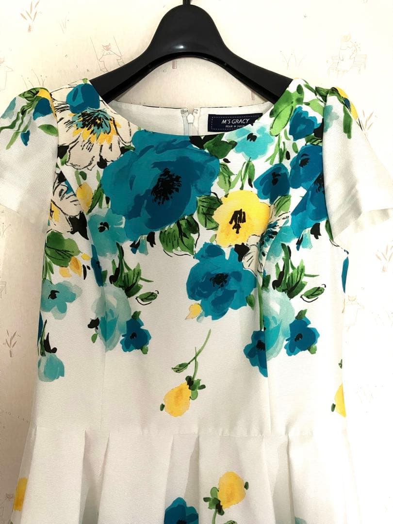 M'sグレイシー　美品　可憐ワンピース