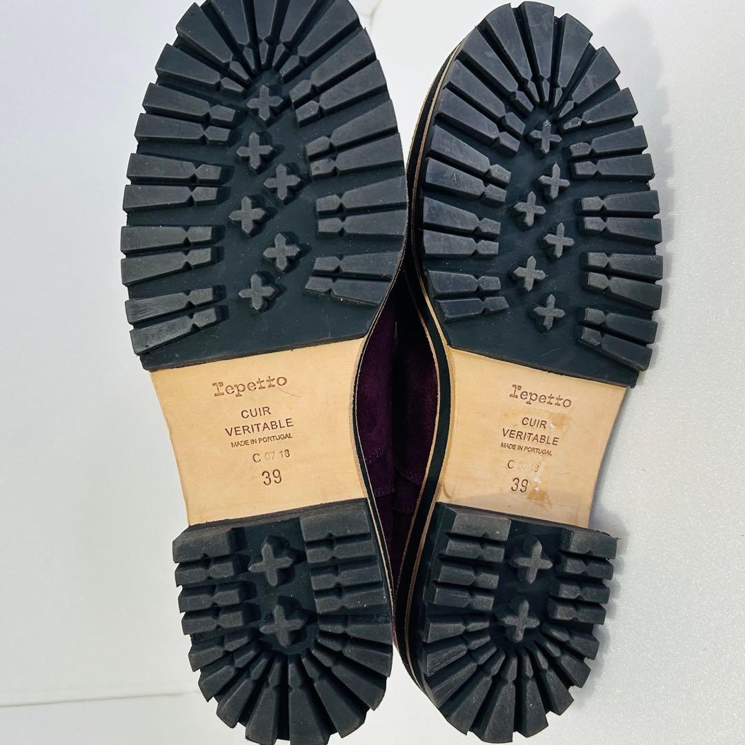 未使用級✨レペット GRAHAM グラハム チェルシーブーツ ラウンドトゥ ボル