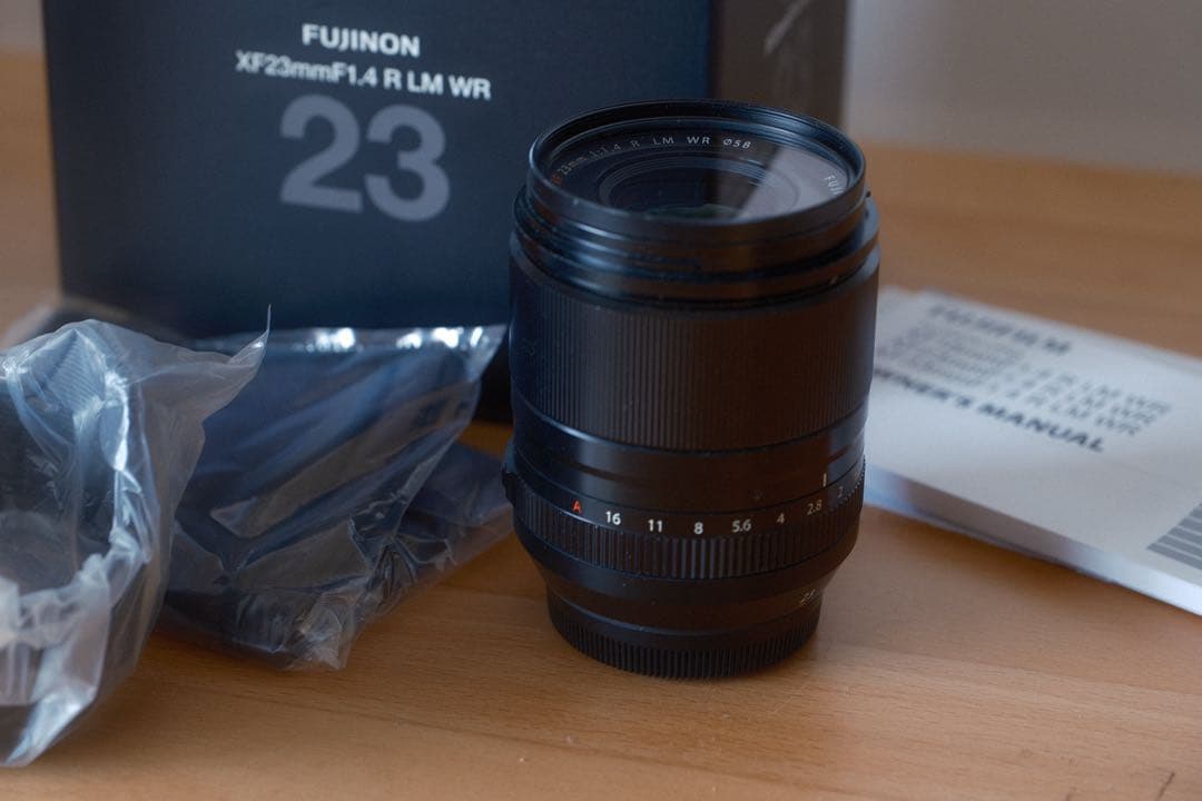 レンズ(単焦点) Fujifilm XF23mmF1.4 R LM WR + LH-XF23