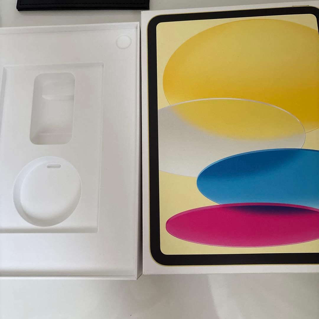 Apple iPad10世代　64G yellow 本体 + ケース