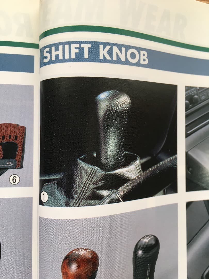 MAZDASPEED　マツダスピード　本革　シフトノブ