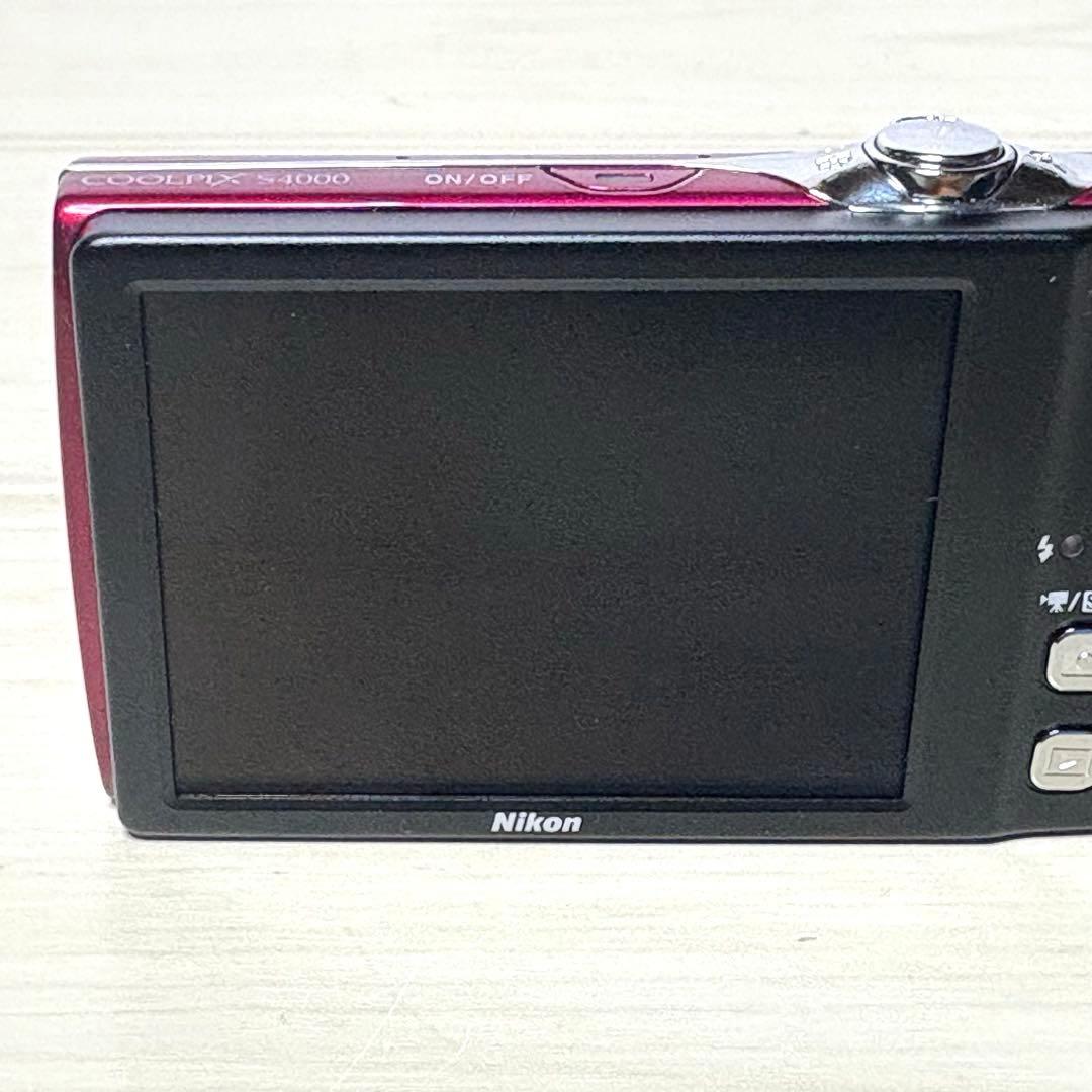 【美品セット】Nikon COOLPIX S4000 ニコン ピンク SDカード
