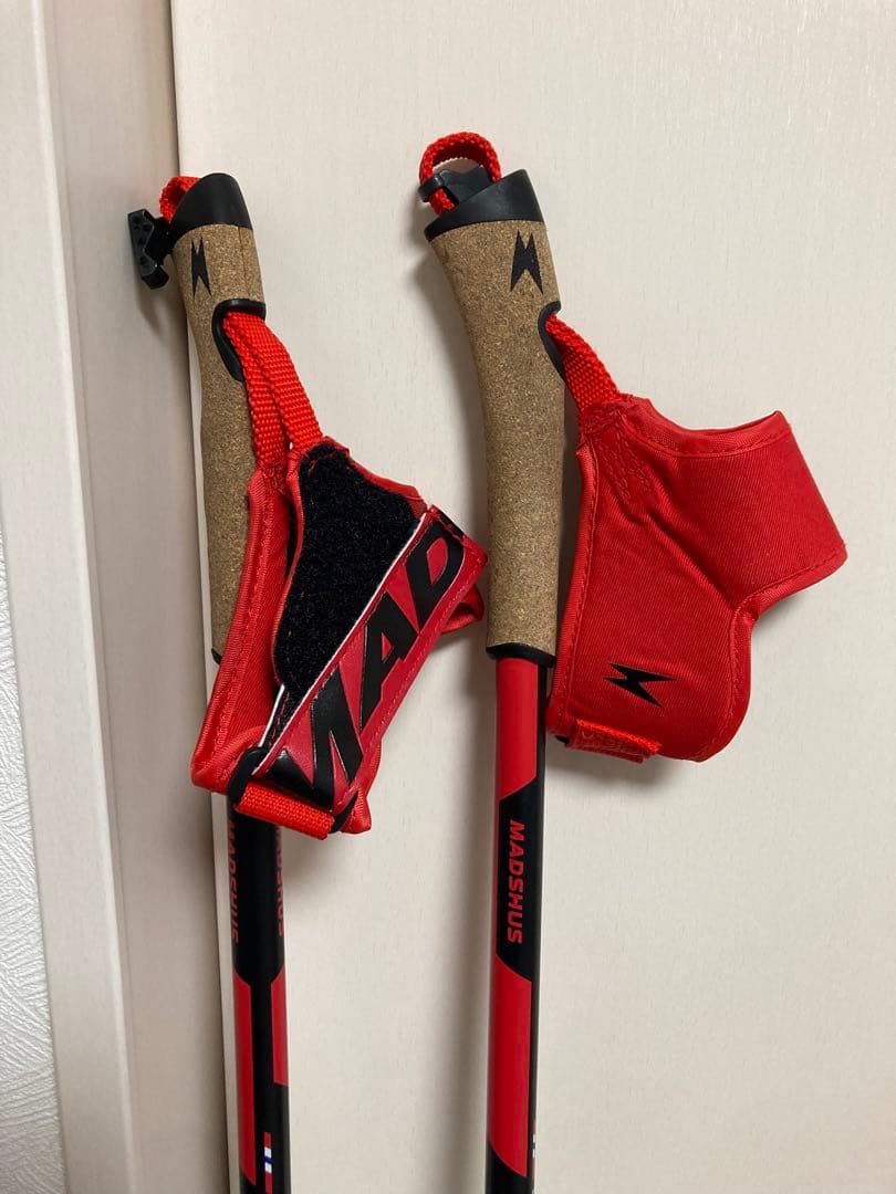 クロスカントリー　MADSHUS ジュニア　ストック　140センチ