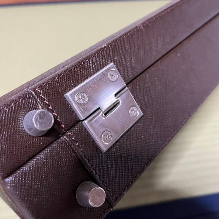 バーバリー　アタッシュケース　ブラウン