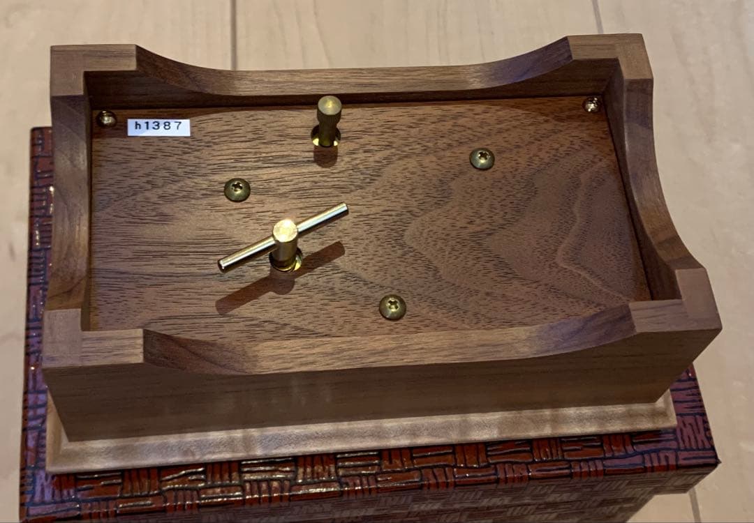 Satoshi music Box 熊野洞 オルゴール　30弦　星に願いを