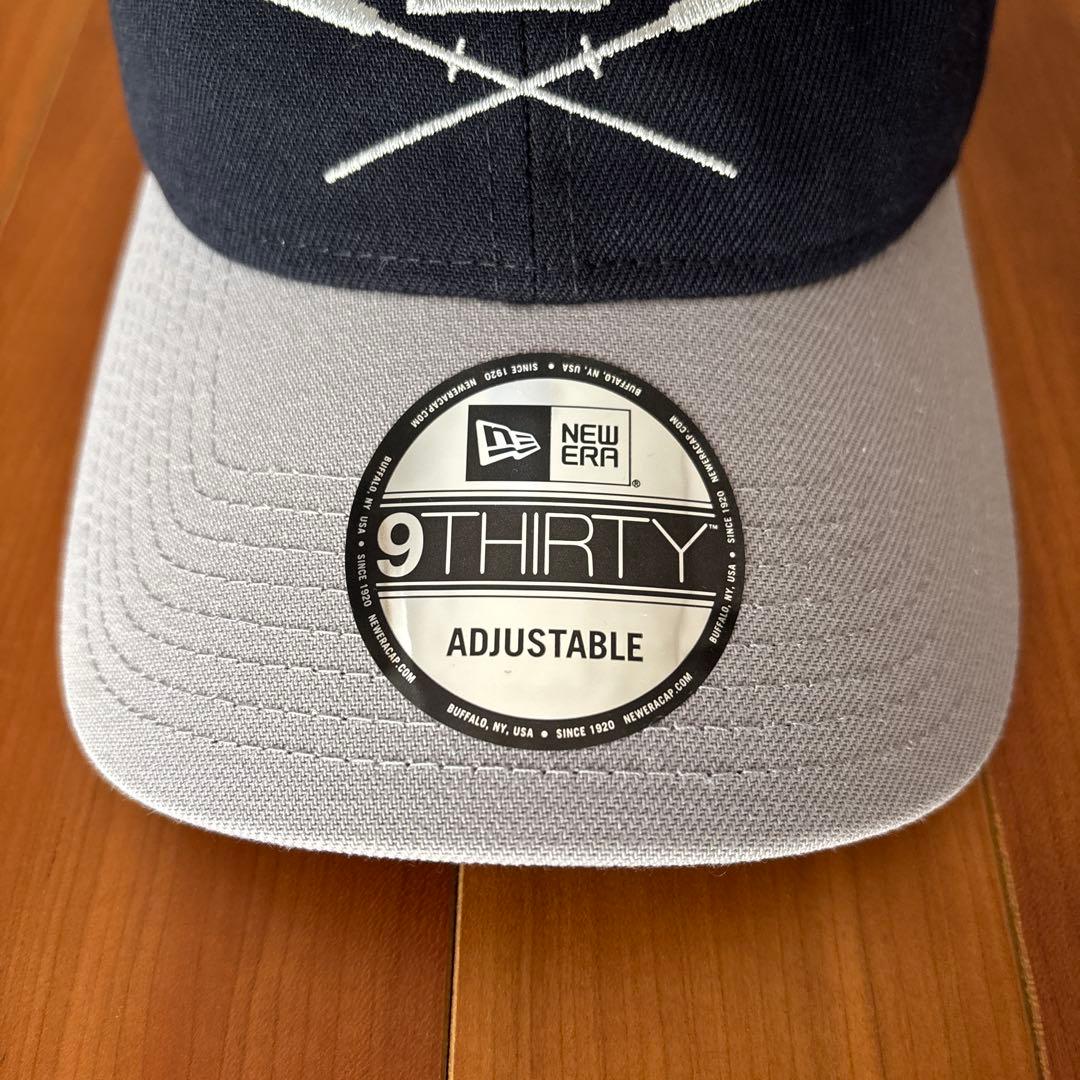 desendant New Era 9THIRTY ネイビー/グレー