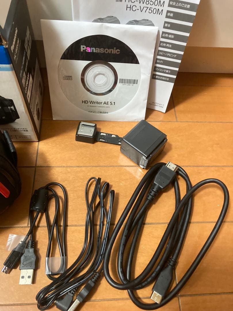 【美品、動作確認済み】高性能ビデオカメラ パナソニック HC-W850M-W