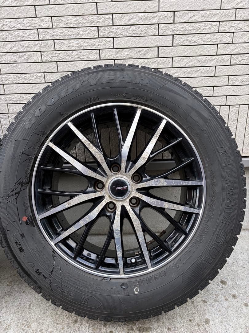 グッドイヤー スタッドレス 225/65 RAV4 D5 CX5 送料込み