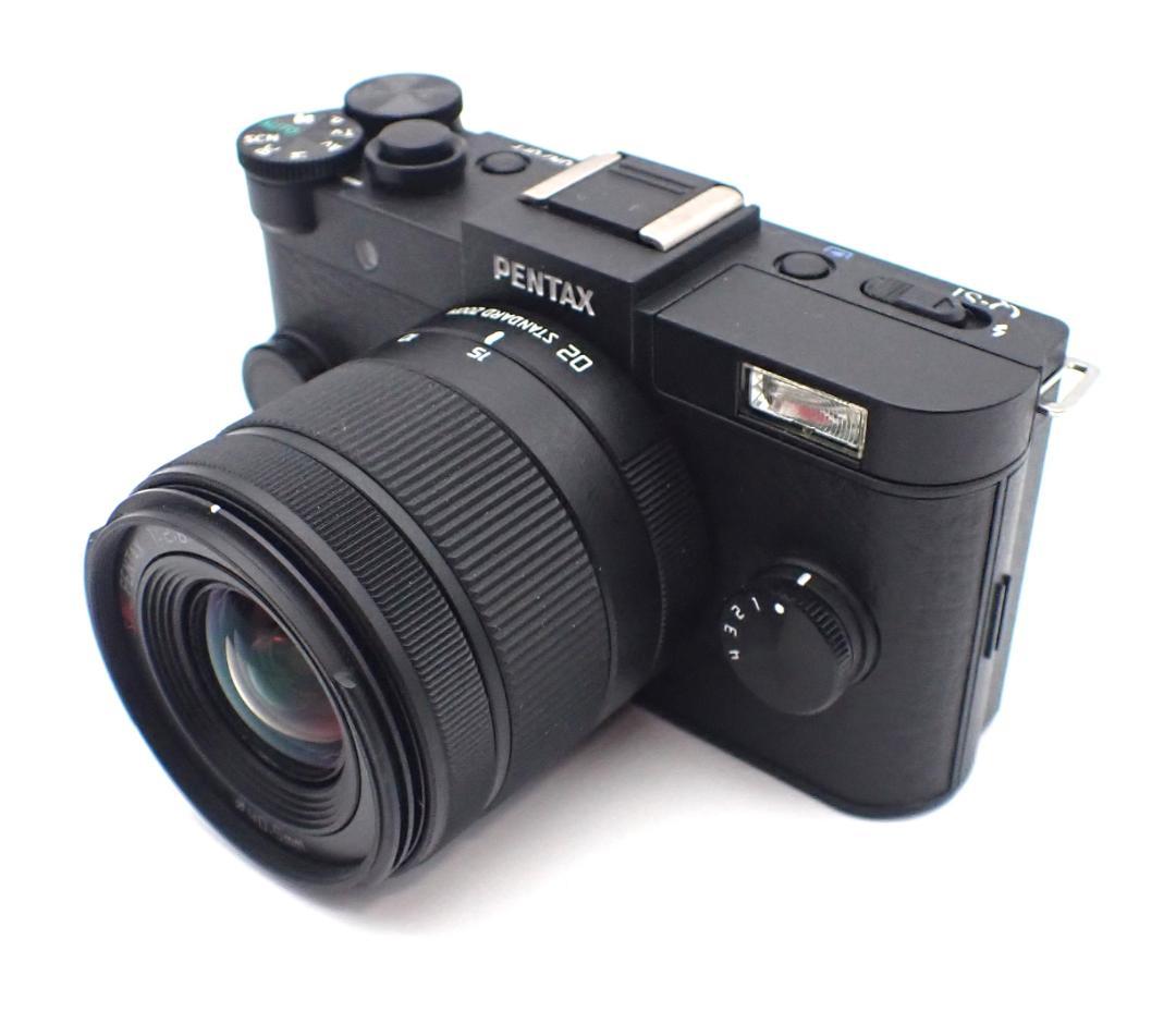 PENTAX Q-s1＋02レンズ+バッテリー＋充電器　人気の黒・美品!!!
