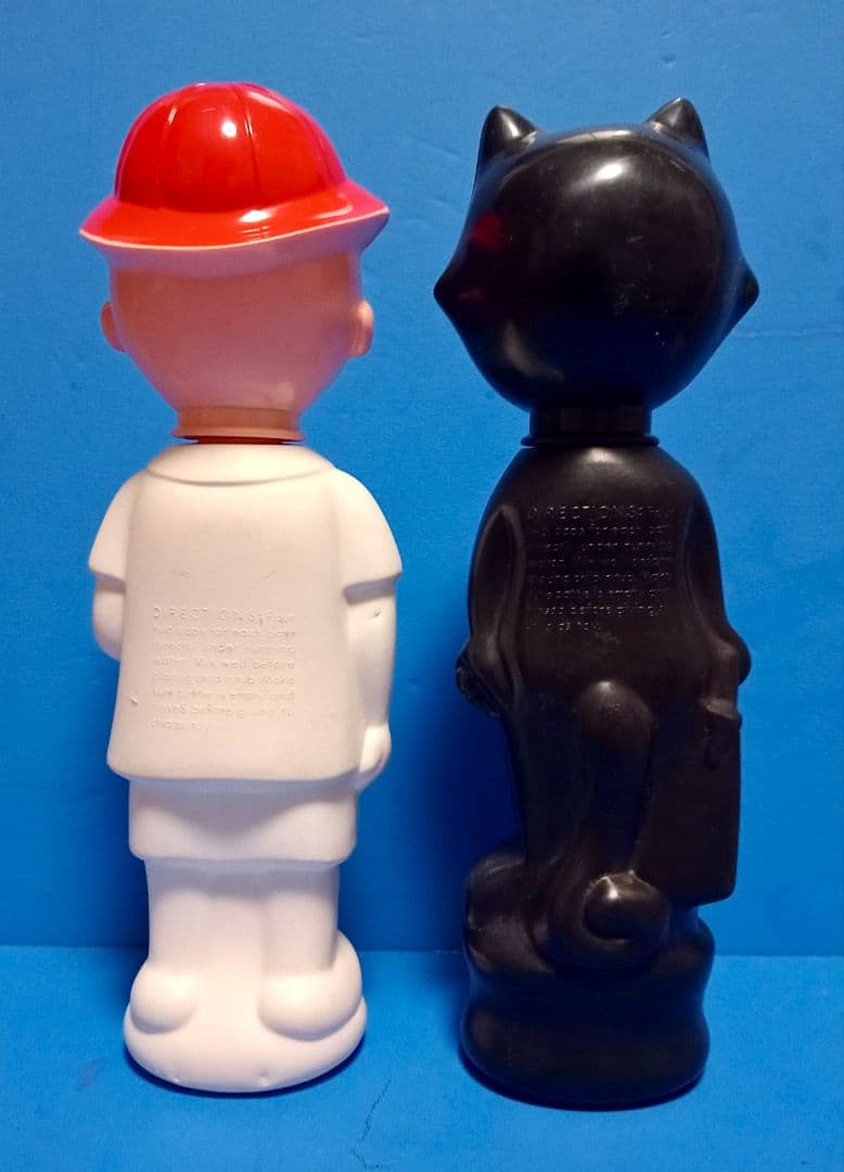 1960s米国ヴィンテージソーキー ソープボトル フィリックス、Mr.マグー