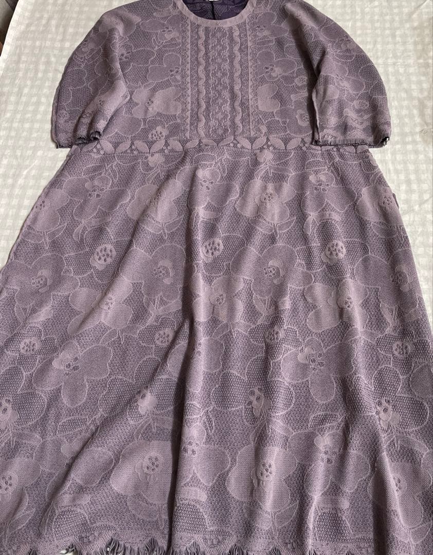 はんこちゃん 佐藤繊維　M &kyoko リバーシブルワンピース　新品