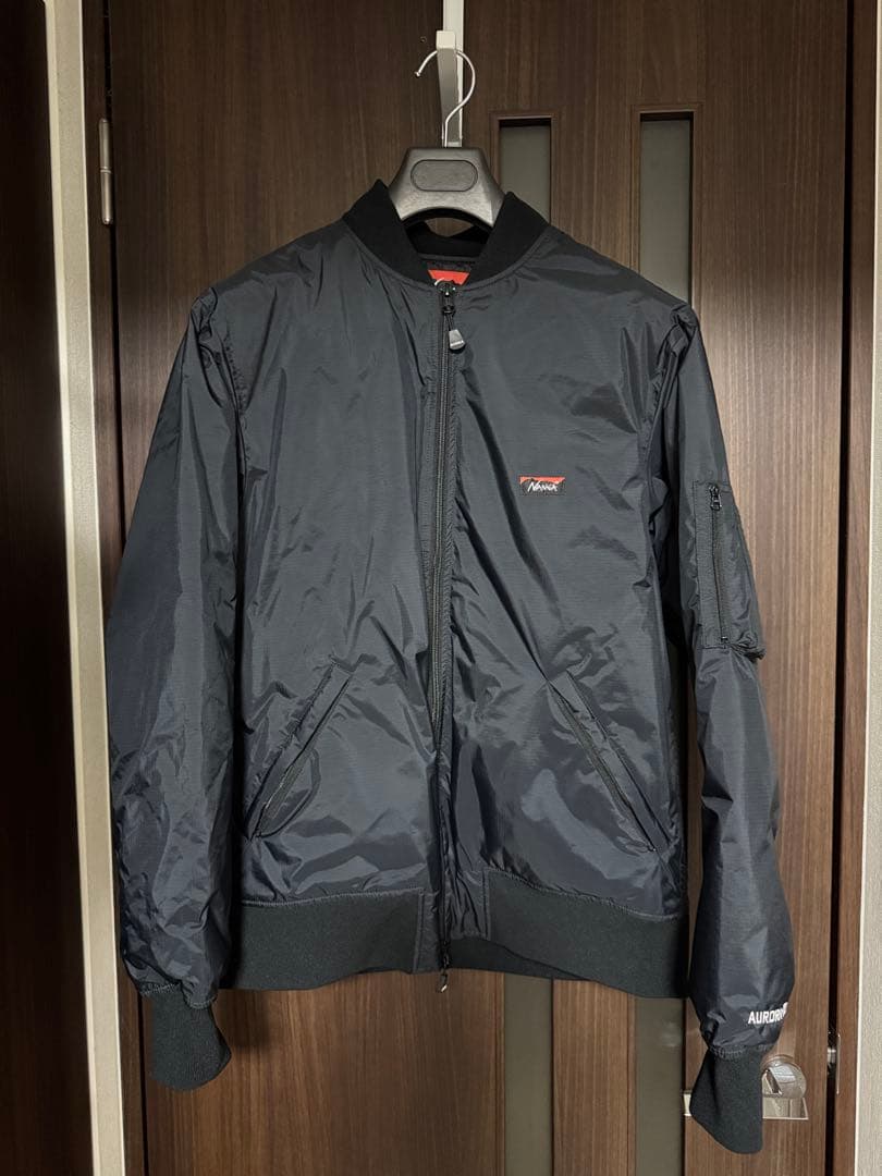 NANGA ナンガ 別注モデル MA-1 オーロラ ダウンジャケット