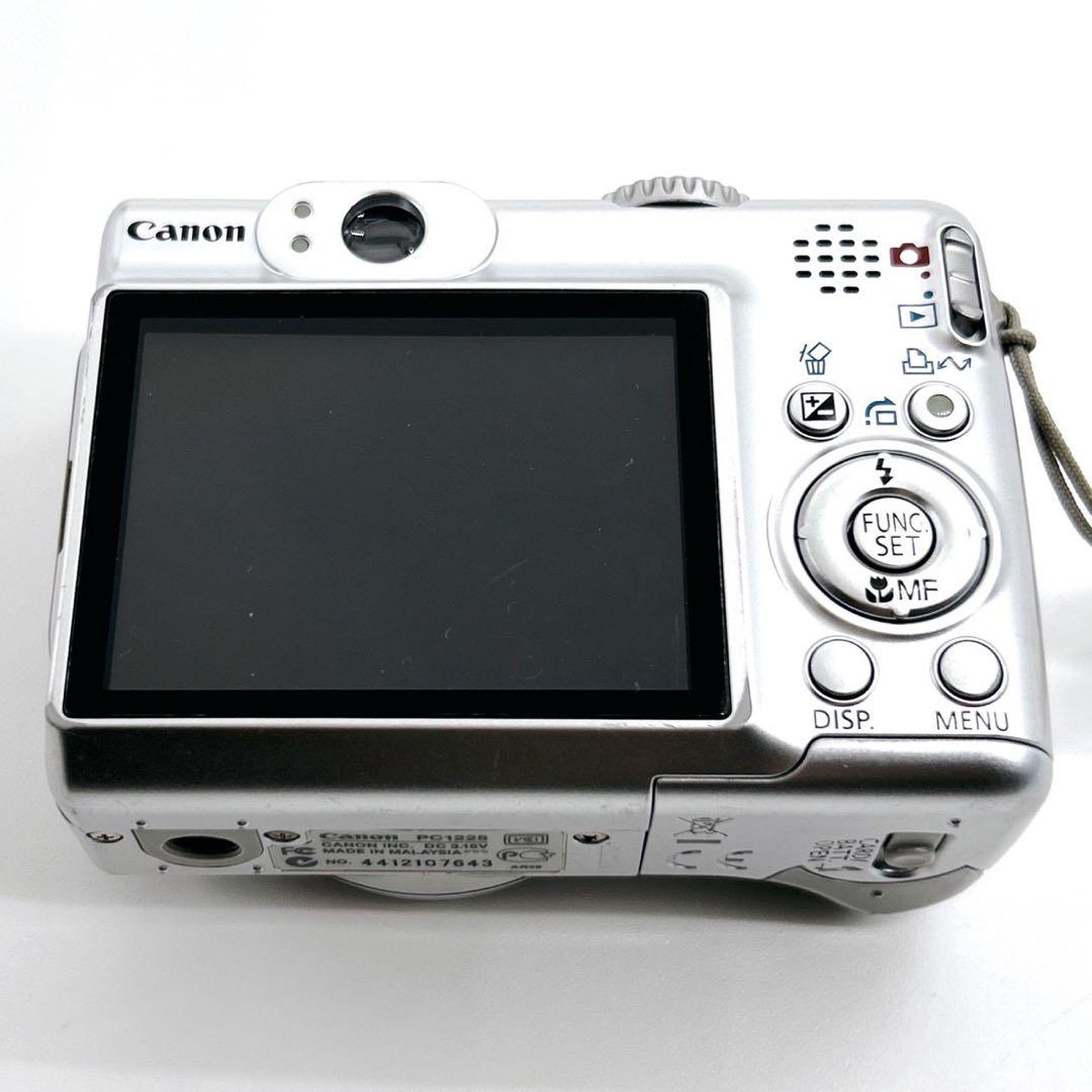 Canon キャノン PowerShot A570 IS シルバー デジカメ