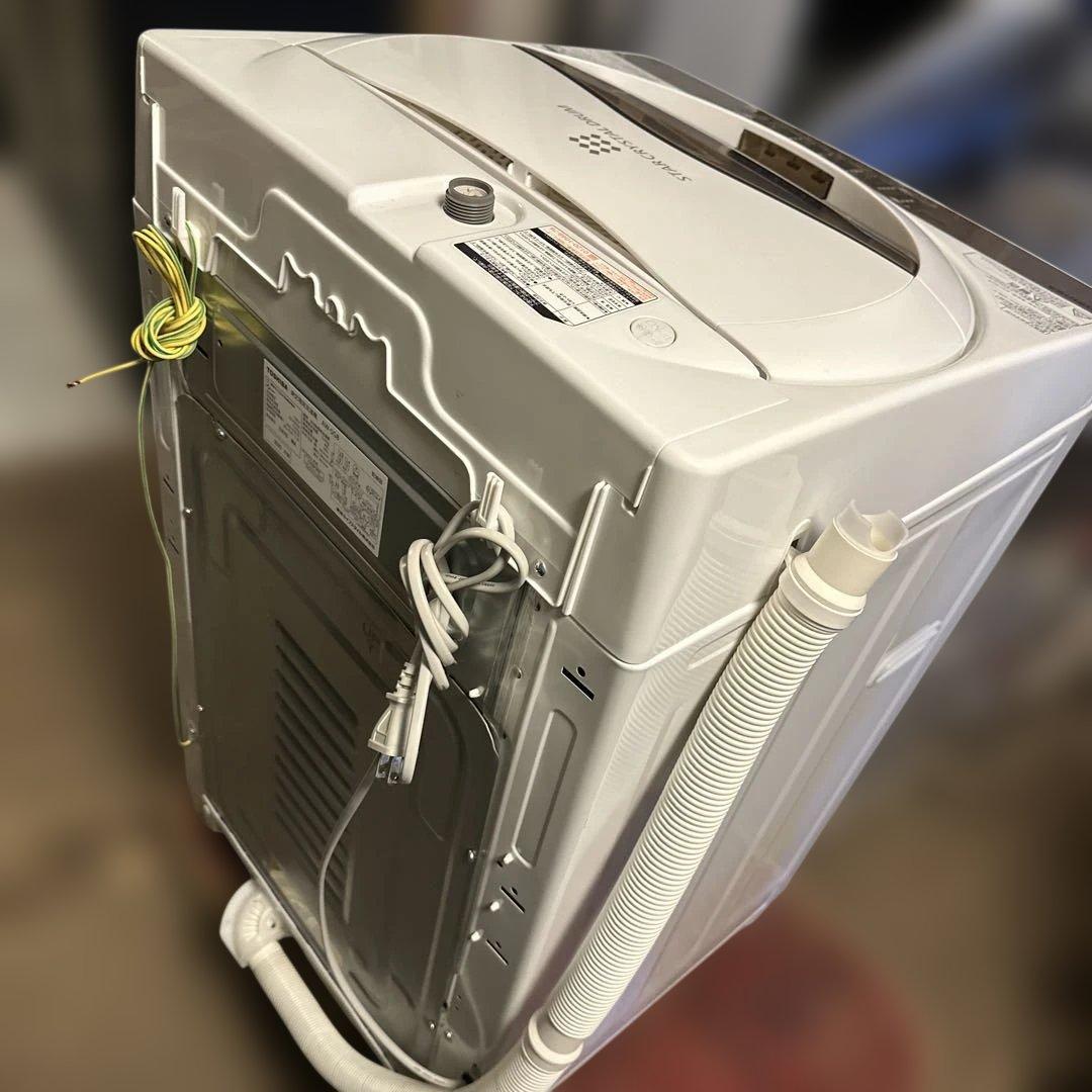 TOSHIBA スターホワイトドラム 5kg 洗濯機 本体