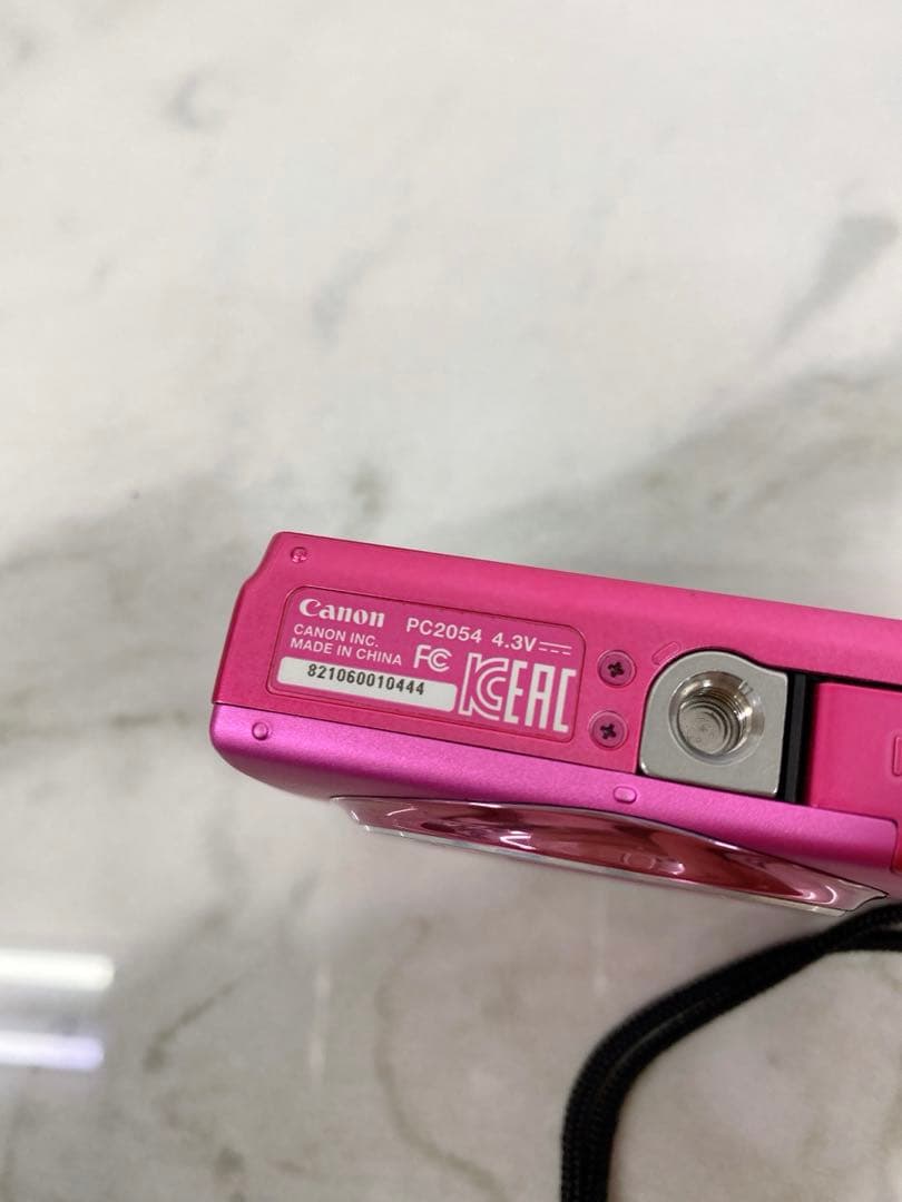 ＋【動作未確認】Canon キヤノン IXY 140 ピンク PC2054カメラ