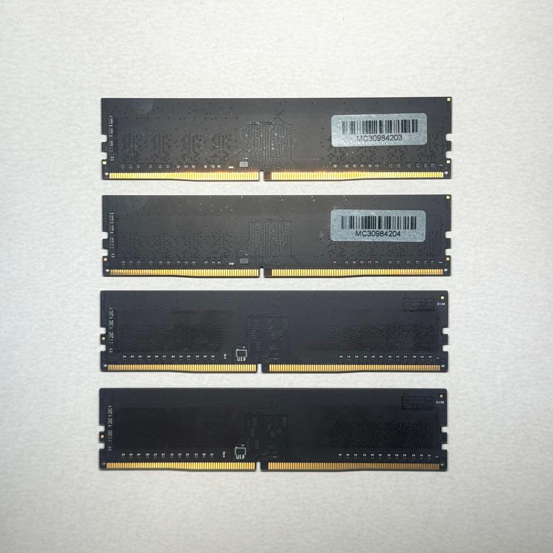 [ジャンク品] 動作不明 DDR4 32GB(4 × 8GB) 2666MHz
