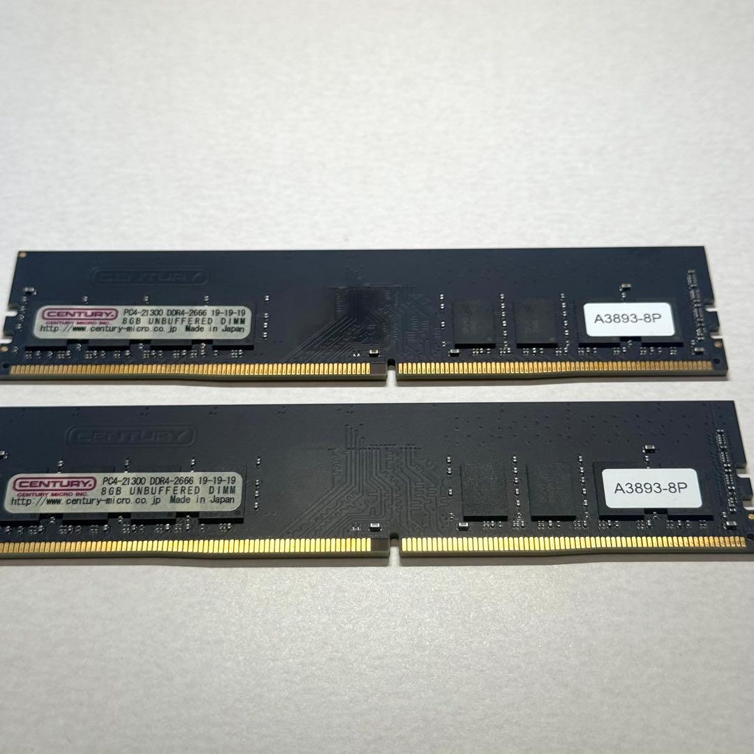 [ジャンク品] 動作不明 DDR4 32GB(4 × 8GB) 2666MHz