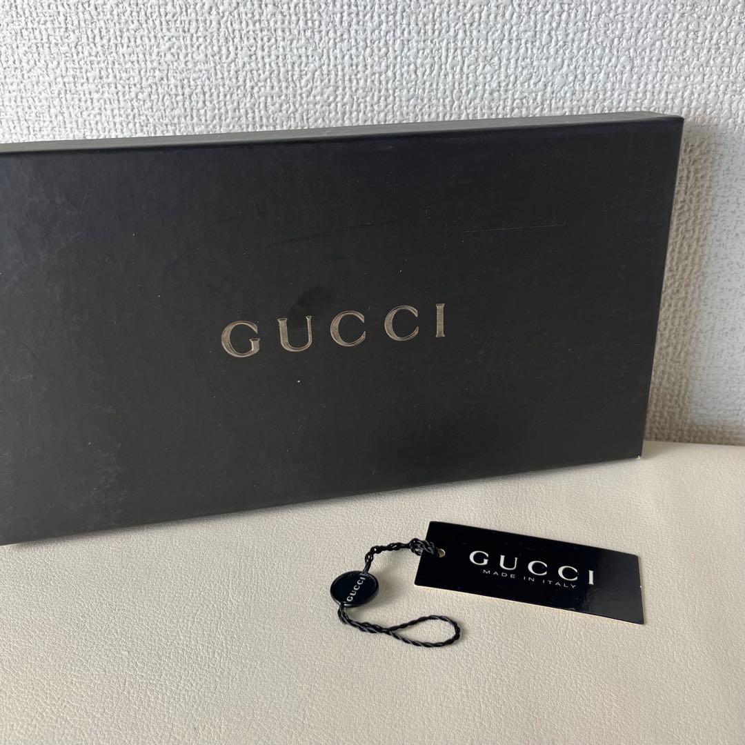 美品 GUCCI 手袋　グローブ　インターロッキング GG レザー　カシミヤ